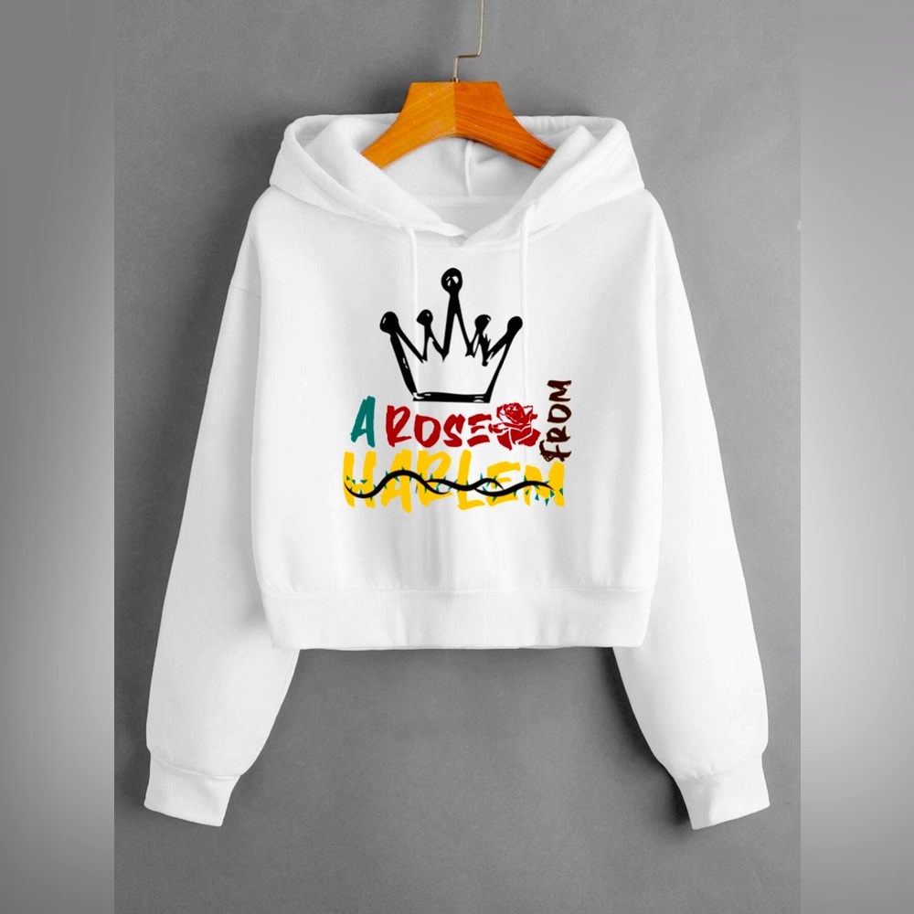 A Rose From Harlem Crop Top to match the Teyana Taylor Air Jordan 1.